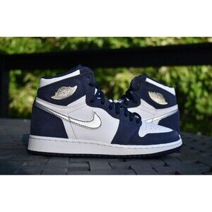 Nike Air Jordan 1 Retro High GS 'Midnight Navy'  575441-141  Youth Size 4Y